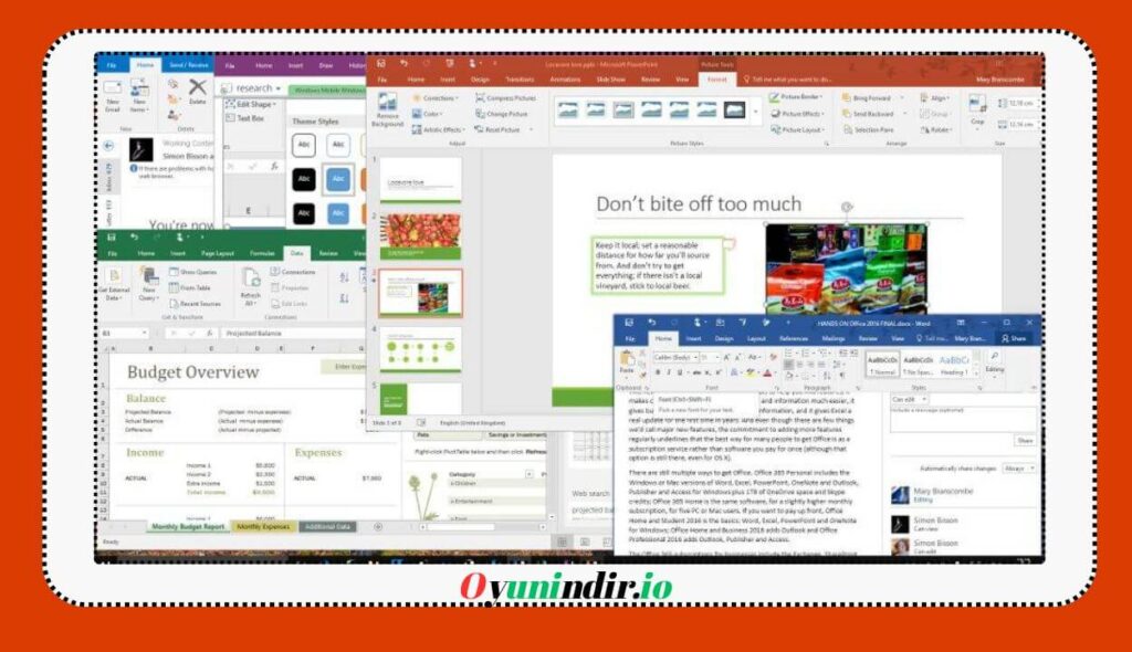 Microsoft Office 2016 İndir PC Full Türkçe 32/64 Bit