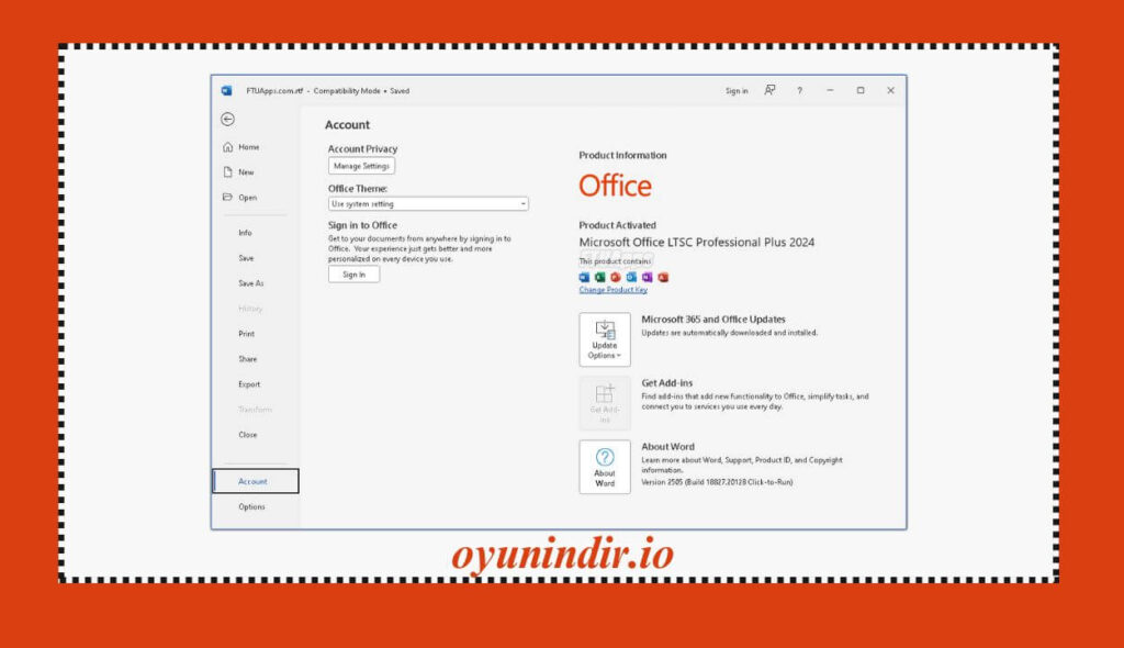Microsoft Office 2024 Pro Plus İndir – Full Türkçe (Final x64)