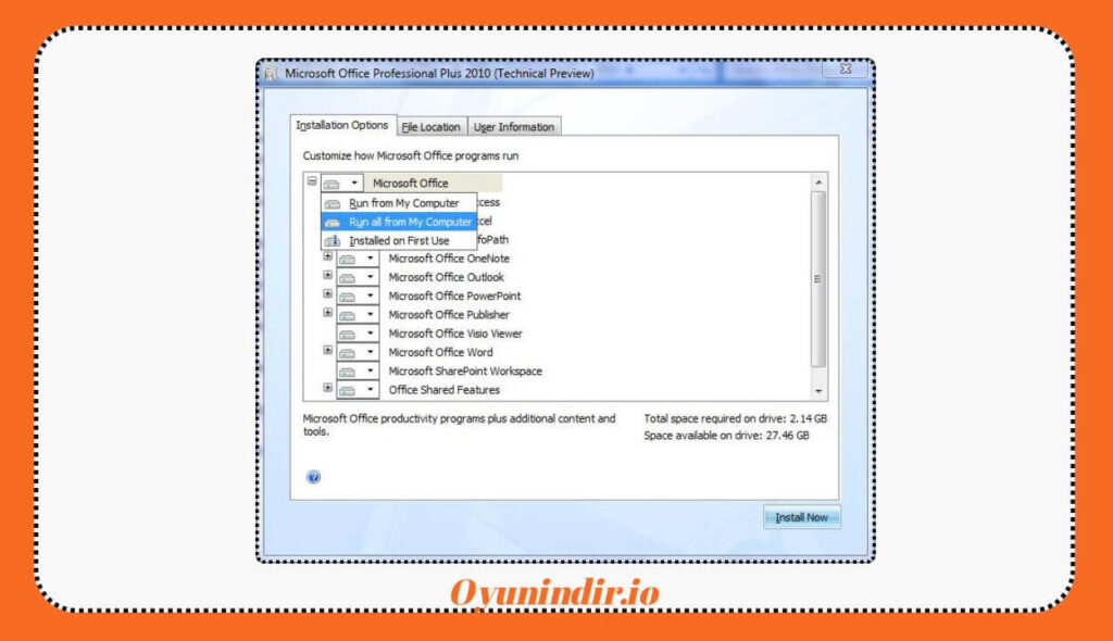 Office 2010 Portable İndir PC – Full Professional Plus Türkçe