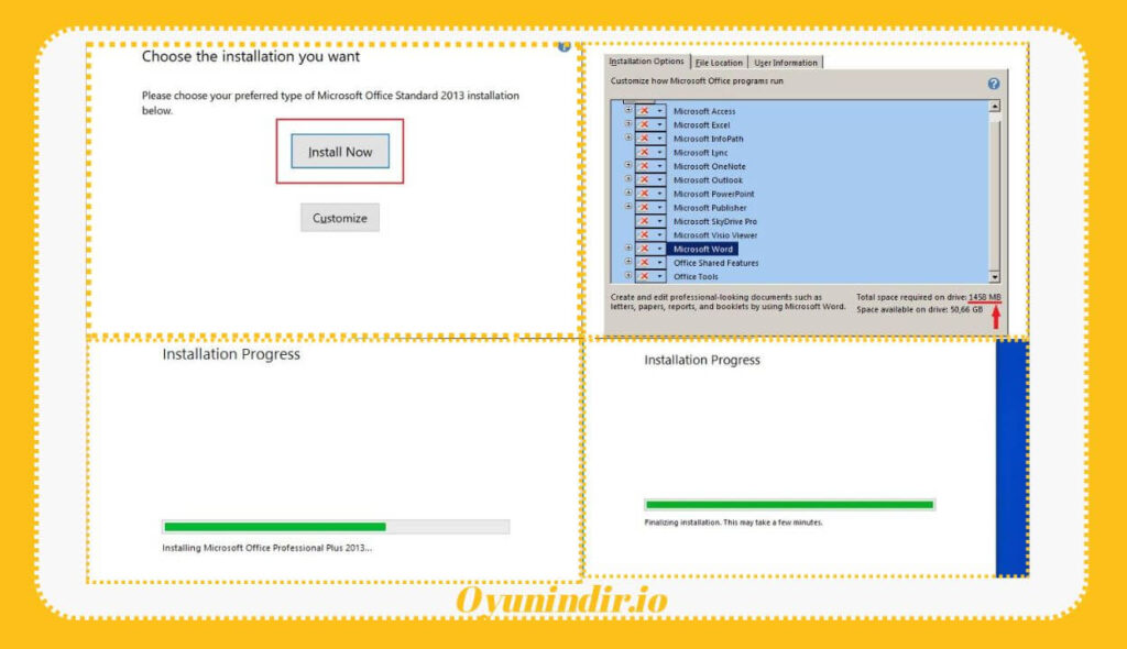 Microsoft Office 2013 Professional Plus VL İndir – Katılımsız Türkçe