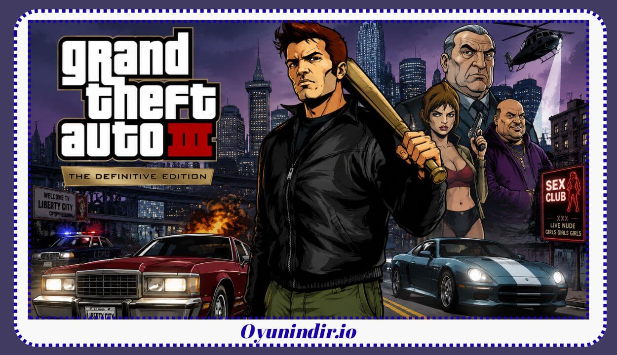 Grand Theft Auto III İndir Full PC – Türkçe + Kurulum
