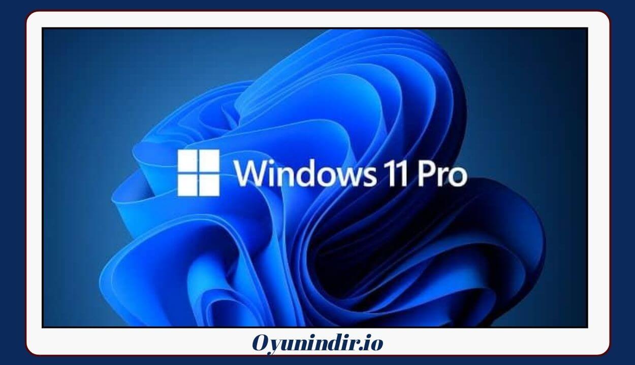 Windows 11 Pro İndir Full Formatlık Msdn İso Türkçe-Oyun indir