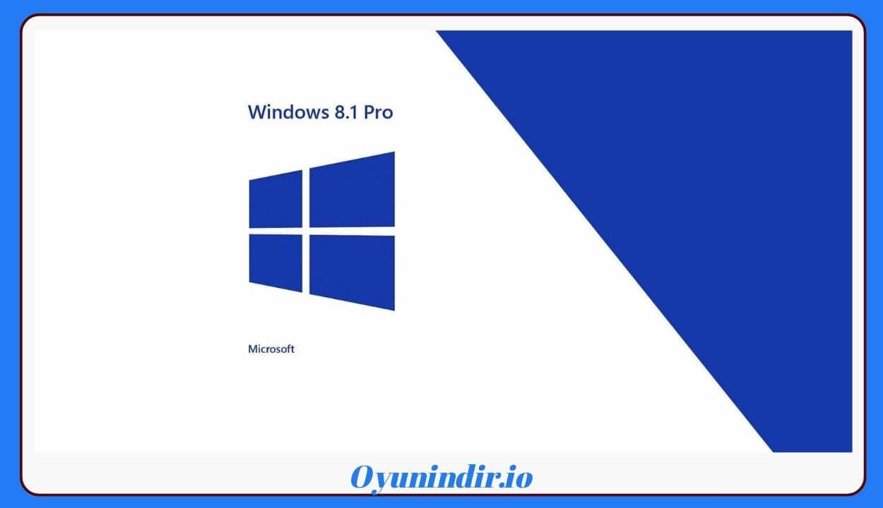 Windows 8.1 Pro ISO İndir – Türkçe Full 32/64 Bit