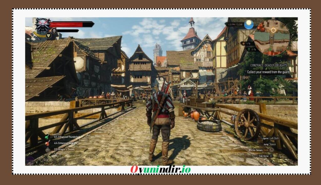The Witcher 3: Wild Hunt İndir PC Full Türkçe + DLC + Mod v4.04