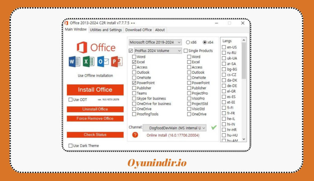 Office Installer Plus İndir – Full v1.35 Türkçe