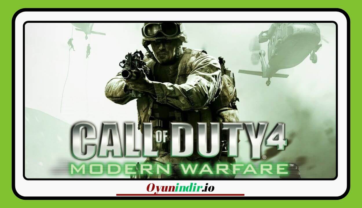 Call of Duty 4 Modern Warfare v1.7 İndir – Full PC Türkçe