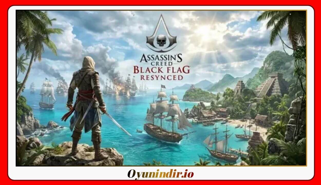 Assassin’s Creed Black Flag Resynced PC İndir – Türkçe Full