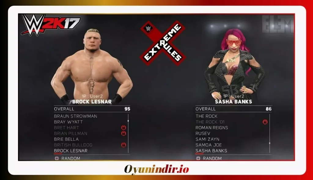 WWE 2K17 İndir – Full PC v1.06