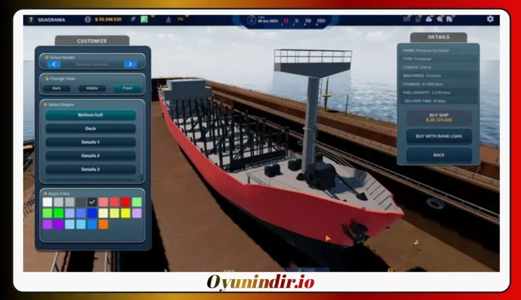 SeaOrama World of Shipping İndir PC – Full