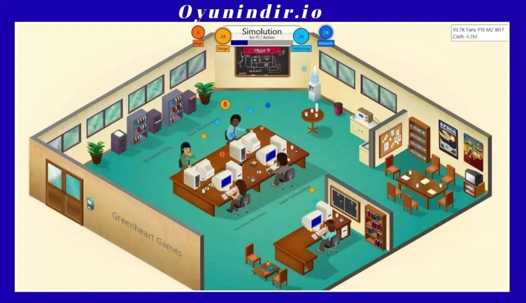 Game Dev Tycoon Full İndir – PC Türkçe
